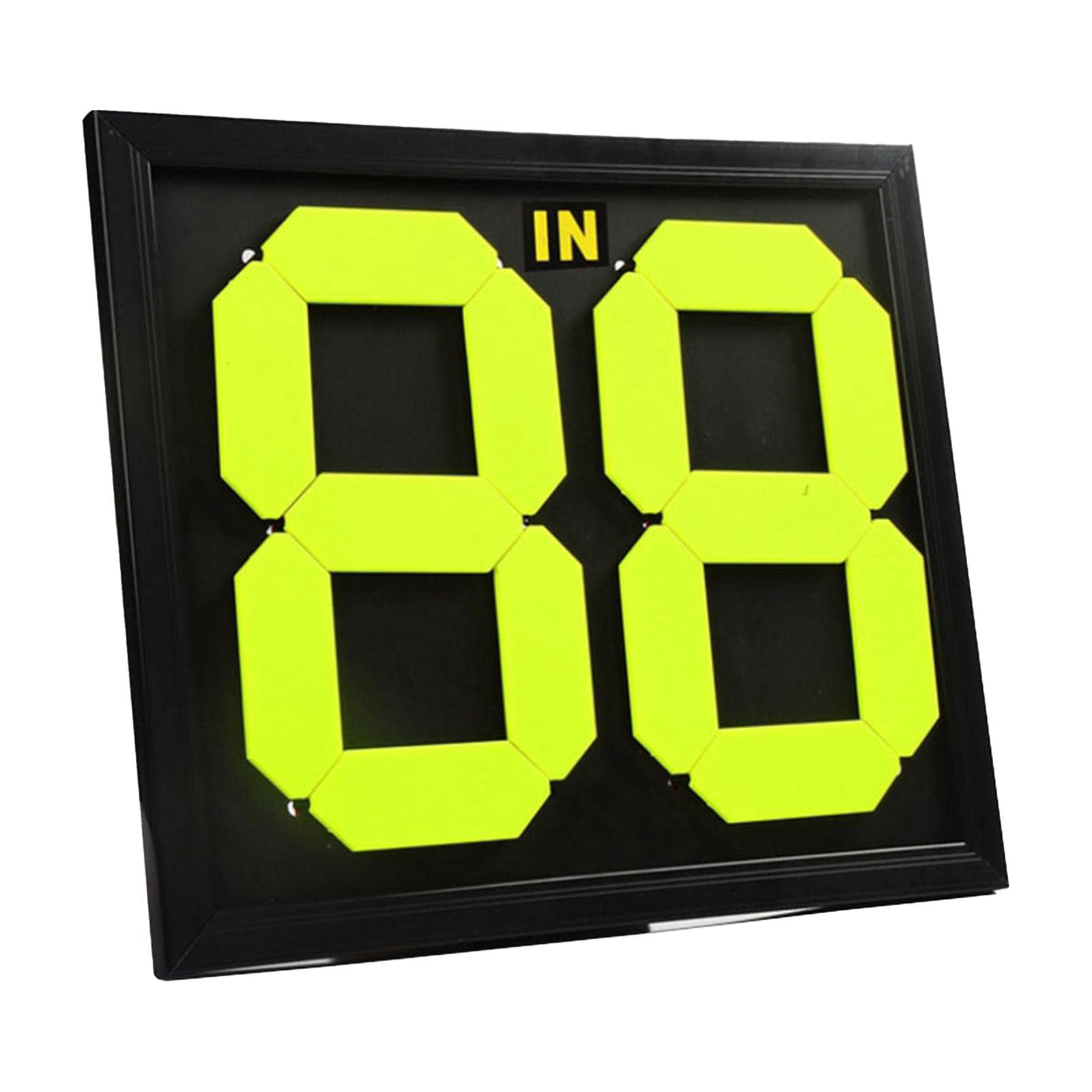 Yiju Football Soccer Manual Substitution Board Card Two Digit Reversible Numbers