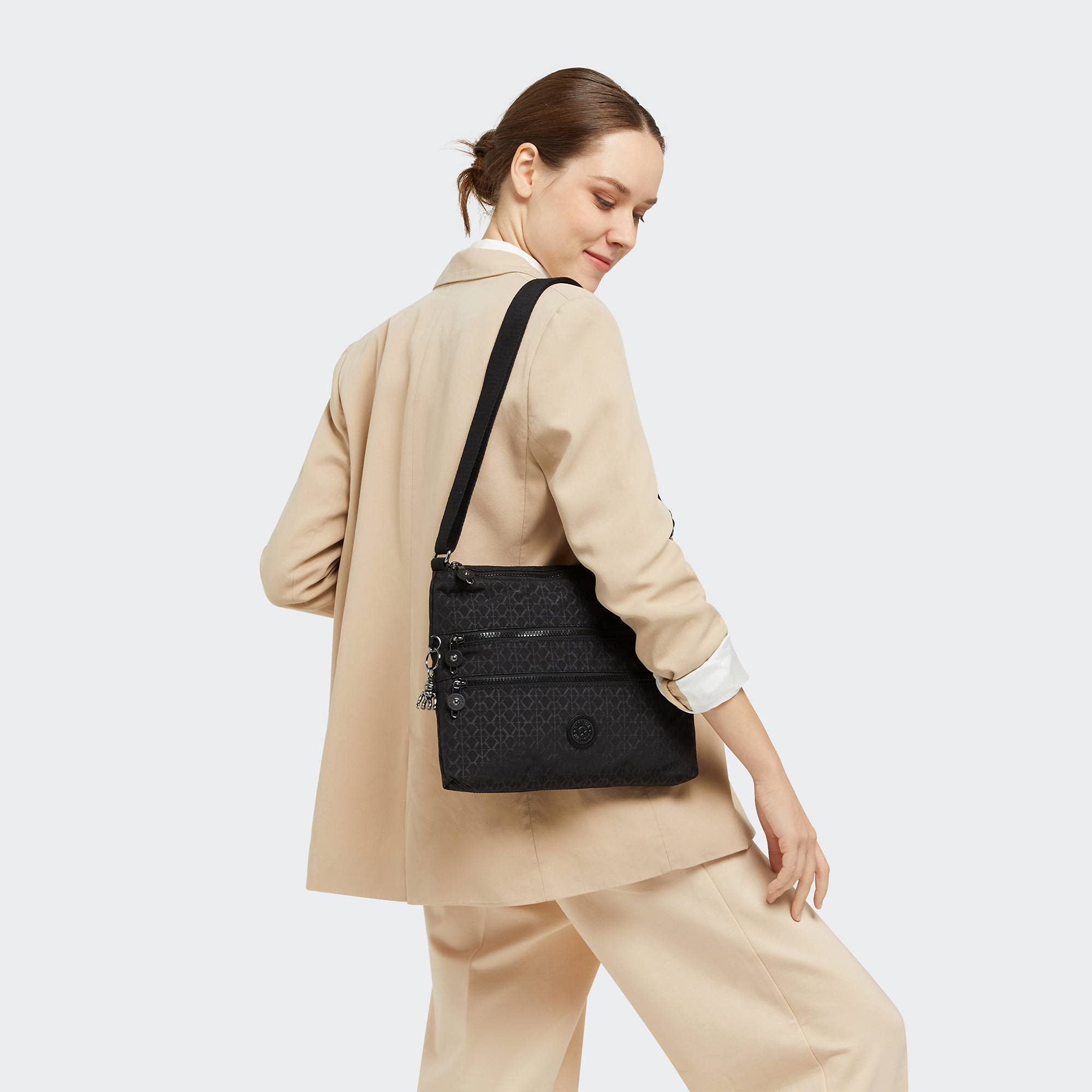 Kipling Alvar Bandolera Mediana