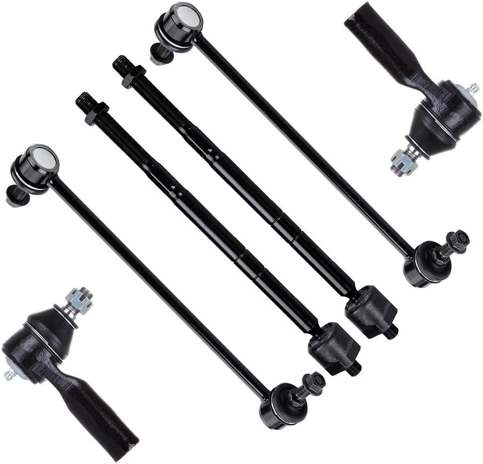 4PC Front Inner Outer Tie Rod Ends For Ford Escape Mazda Tribute - Foto 3