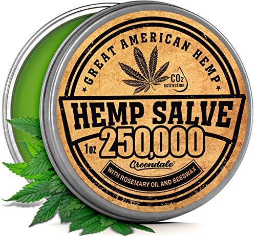 Hemp Oil Salve for Pain Relief - 250,000 - Fast Acting & Natural
