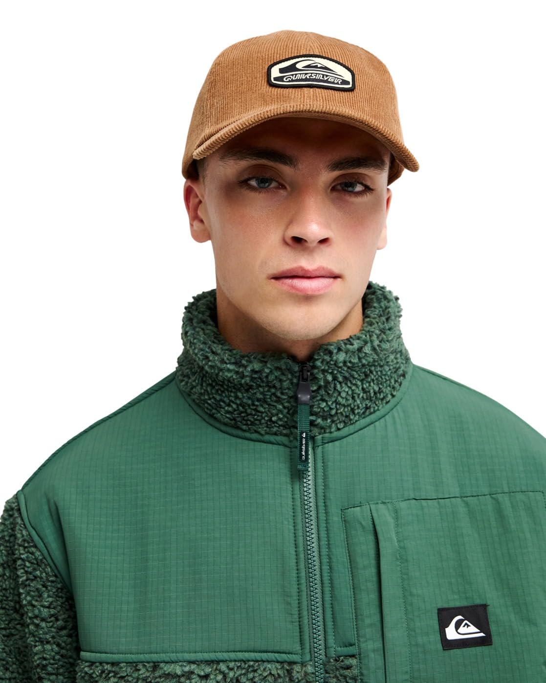 Quiksilver Cap Decades Cord Mens Brown