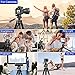 Aureday 74' Camera Tripod with Travel Bag Bundle, Cell Phone Tripod with Wireless Remote and Phone Holder, Compatible with DSLR Cameras, Cell Phones, Projector, Webcam