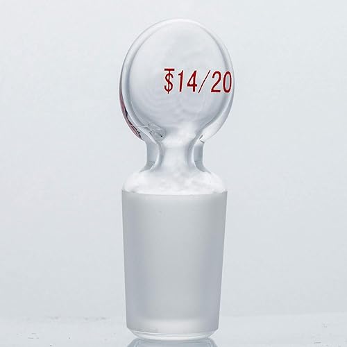 Miniatura 4 de Tapón hueco de cristal con cabeza de centavo de vidrio para junta exterior 1420, con fondo cerrado (1 uds)