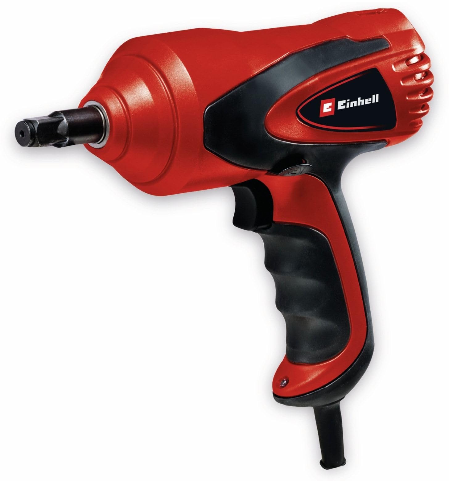 Einhell CC-HS 12/1 Avvitatore a impulsi per auto (12 V, solo per presa accendisigari, torsione max 350 Nm, luce a LED, livella incorporata, incl. chiavi a bussola da 17/19 + 21/23 e valigetta)