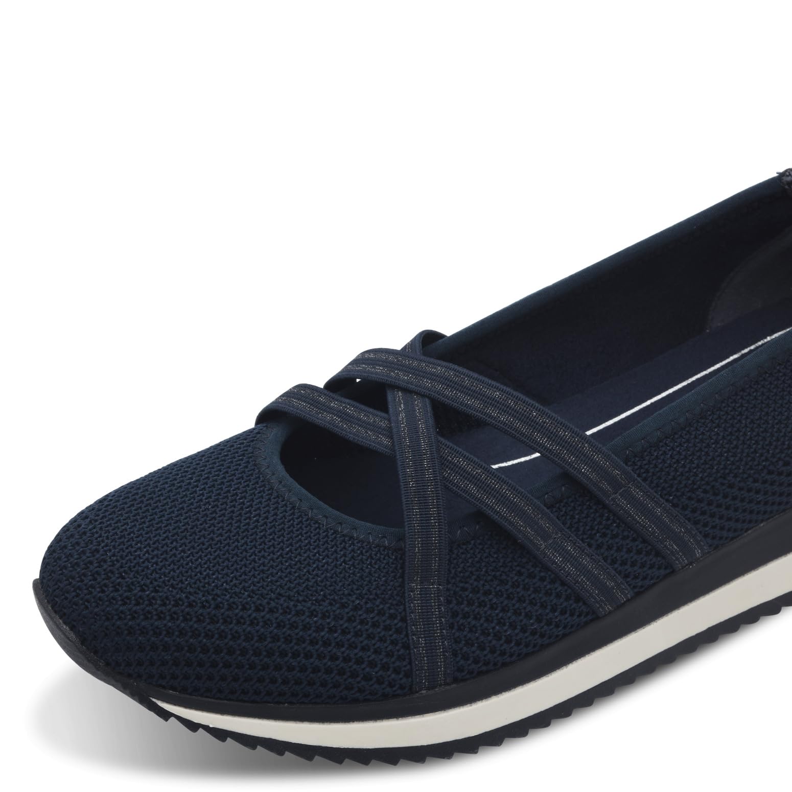 Jana Damen Ballerinas mit Riemen Vegan