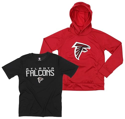 NFL Youth Boys (8-20) Two Piece Performance LS Fleece Hoodie