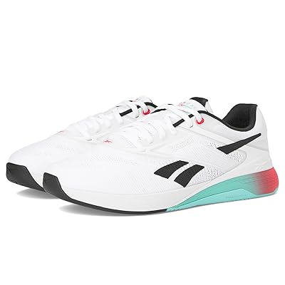 Reebok Nano X5 Athletic Shoes White/Black/Energy Red