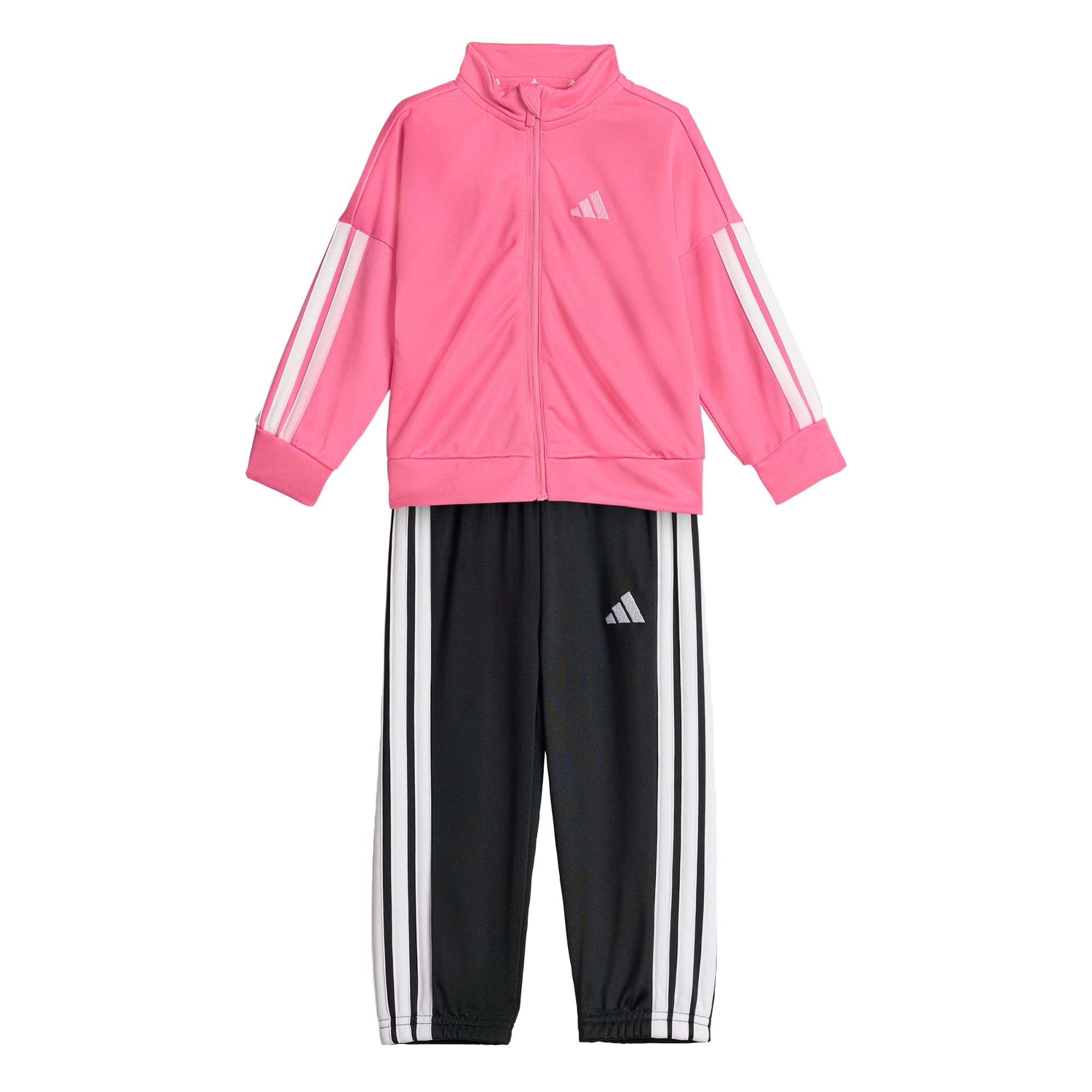adidas Mixte bébé ESSENTIALS CLIMACOOL TRACKSUIT, pink fusion/white/white, 2-3 Years