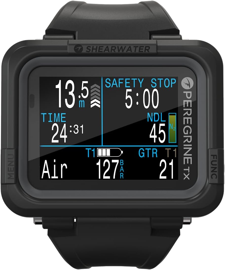 Shearwater Research Peregrine TX Air Integrated Color Dive Computer