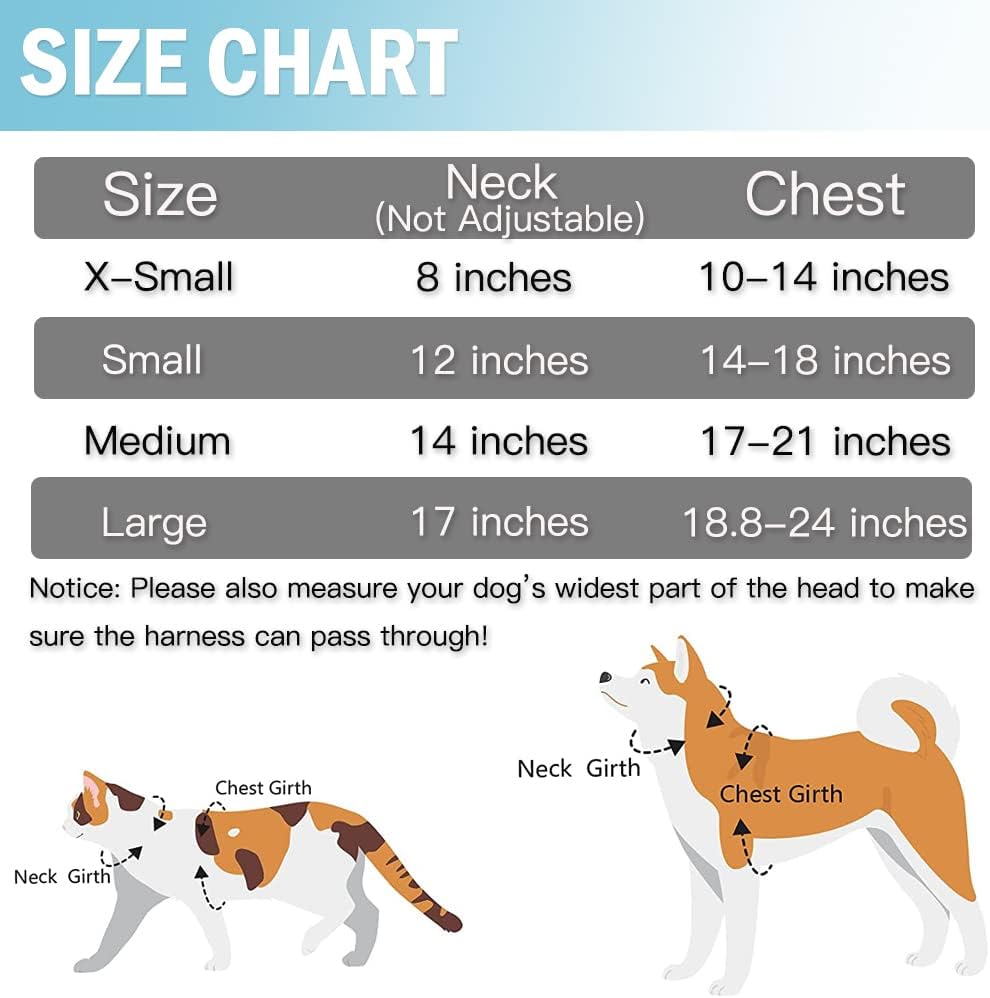 PUPTECK Dog Harness Small Dog Soft Mesh Pet Puppy Cat Comfort Padded Vest No Pull Harnesses and Leash Set - Image 3