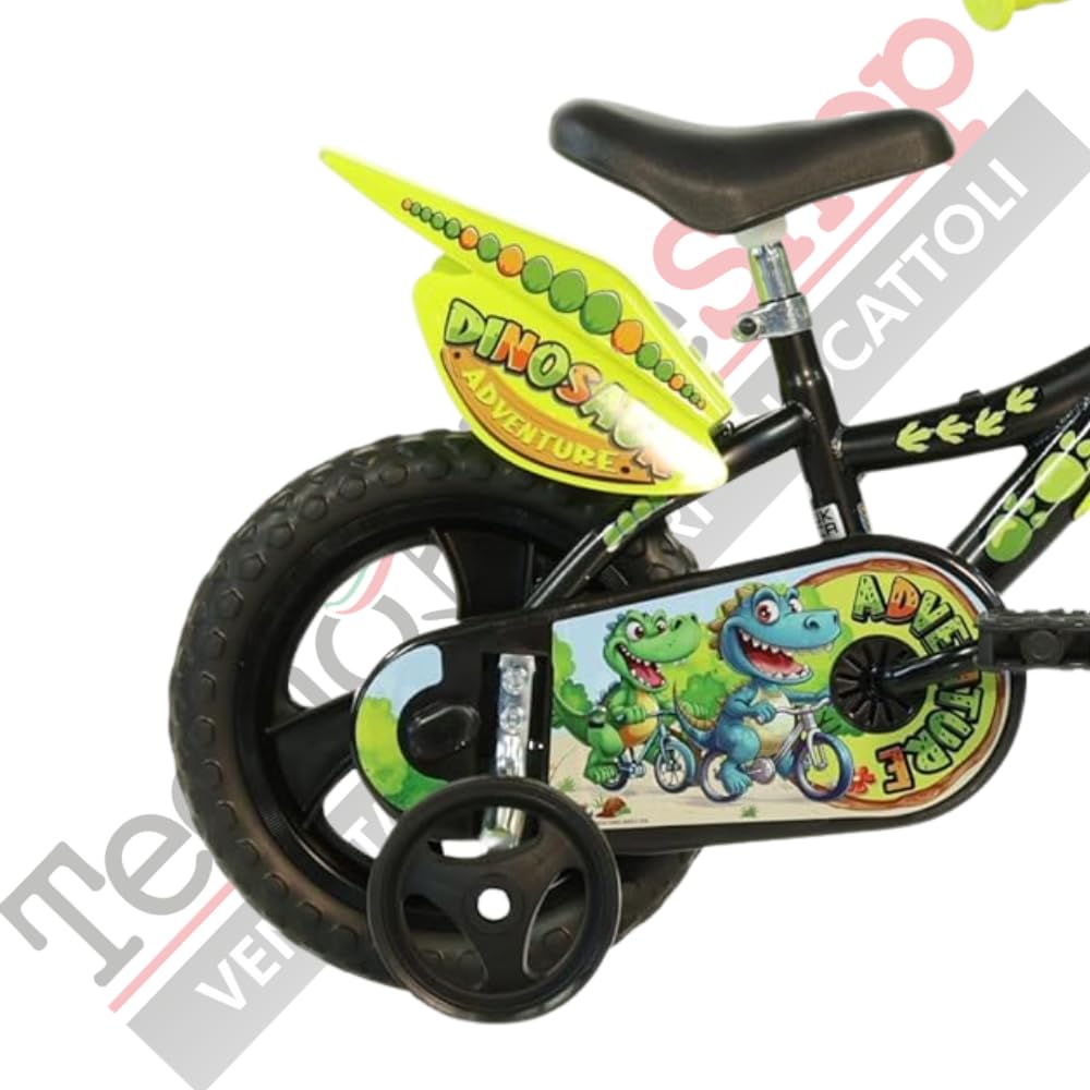 Bici per Bambino Bicicletta Dino Bikes Dinosaur Dino T Rex - Taglia 12"