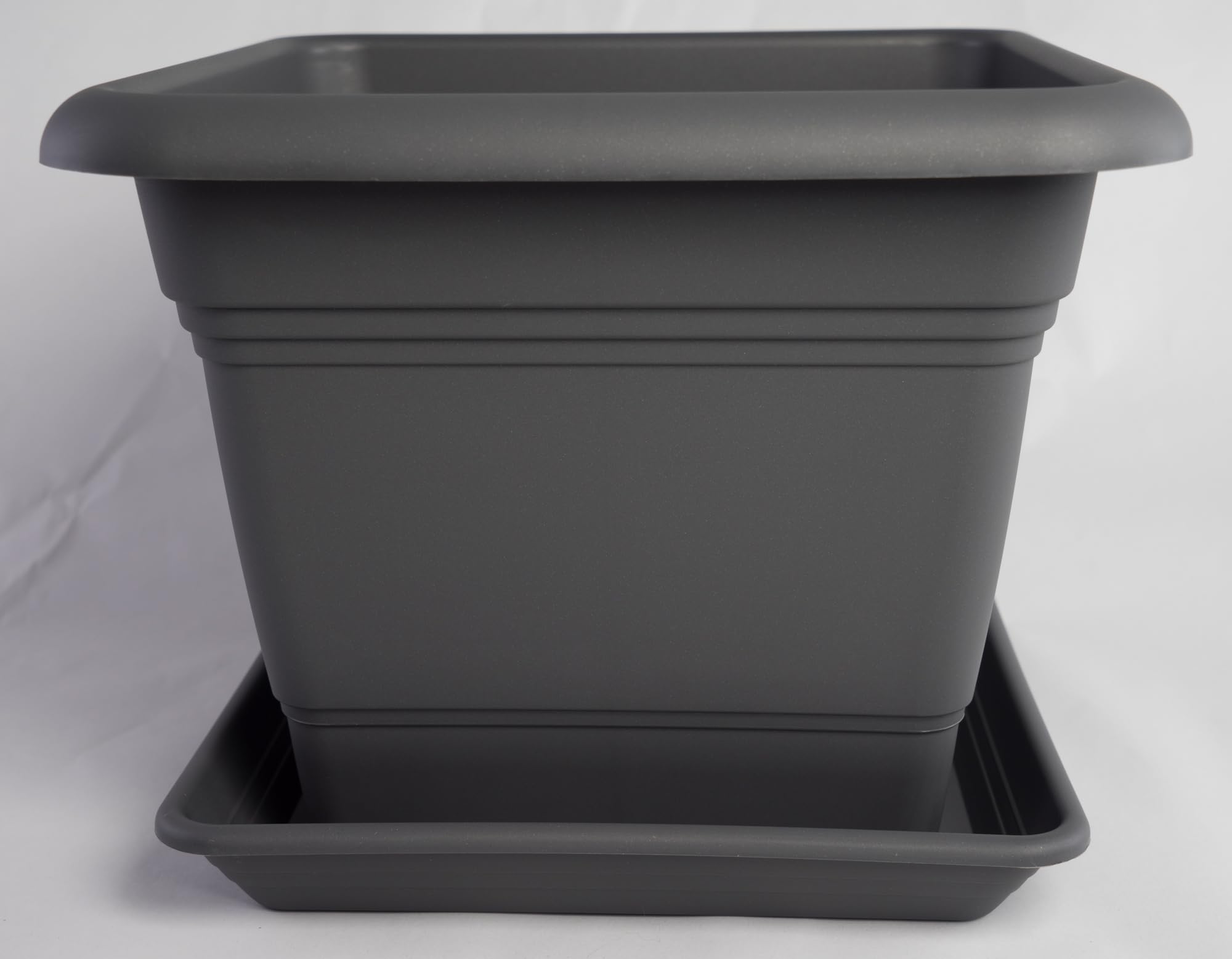 ALAGIRLS Pflanzentöpfe Aus Kunststoff, 3er-Set In Blau – Mit Drainagelöchern & Untersetzern Für Drinnen & Draußen, 15 Cm
