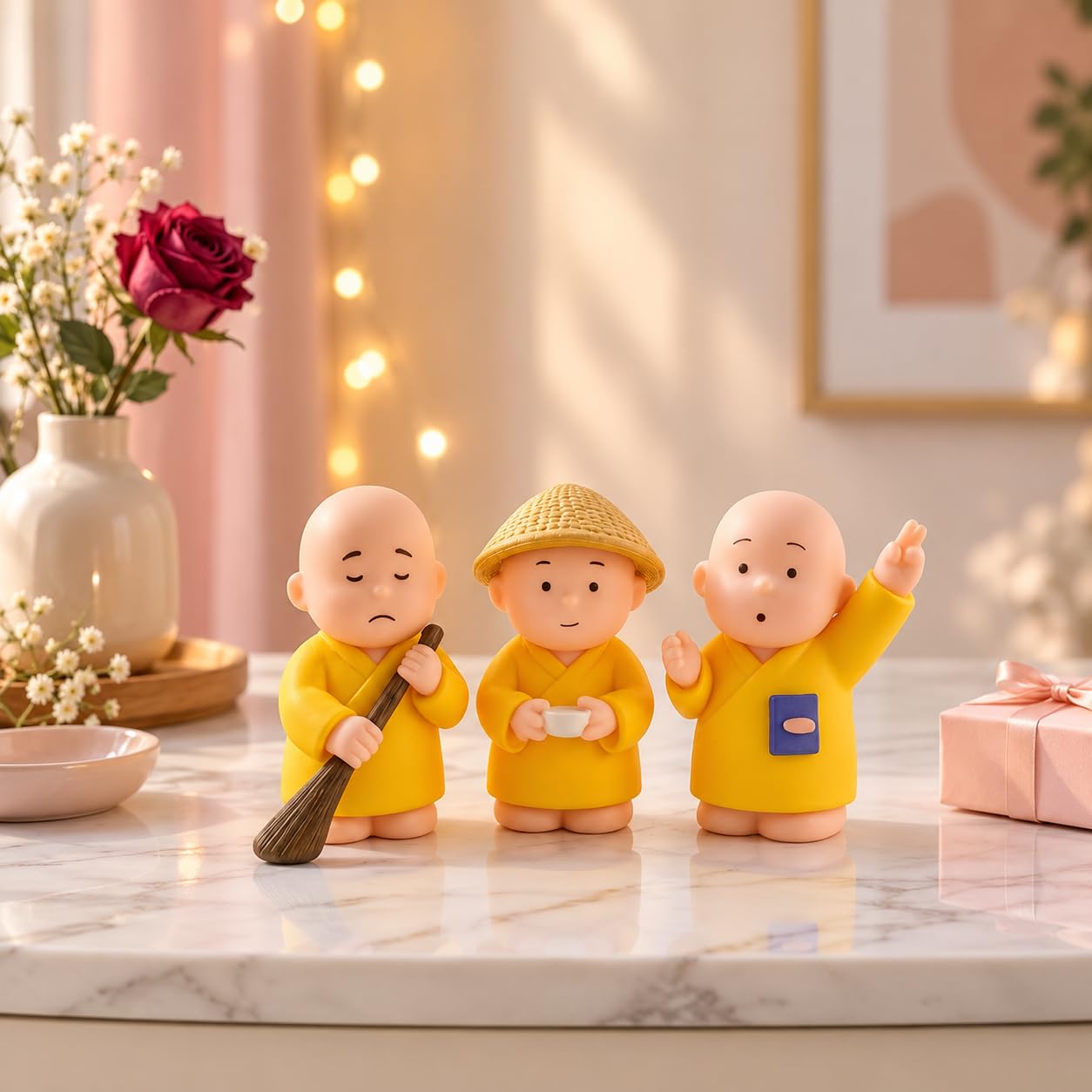 Cute Baby Buddha Figurines - Uplift Your Home -11