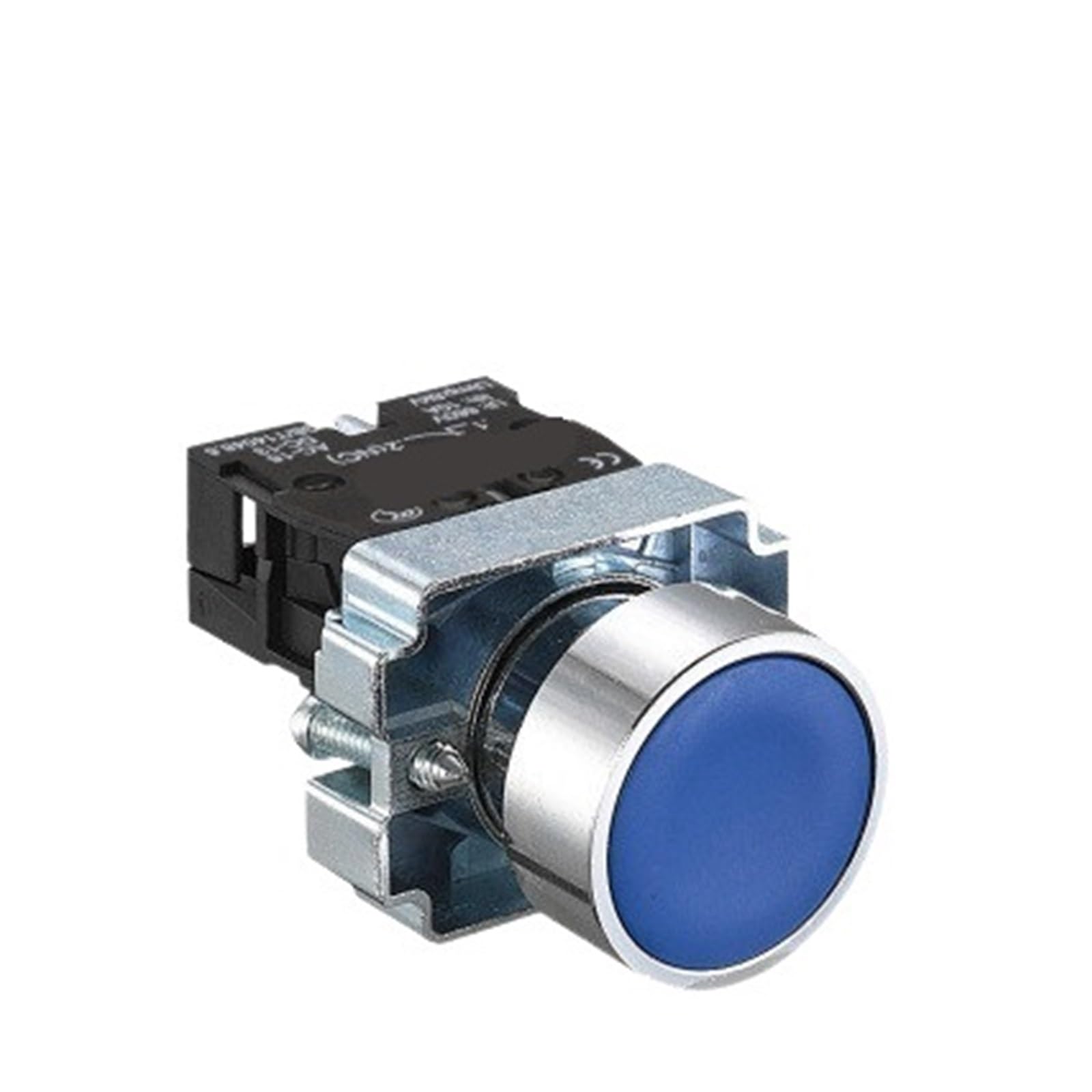Interrupteur XB2-BA35C bouton bleu 22mm contre pannes de contact