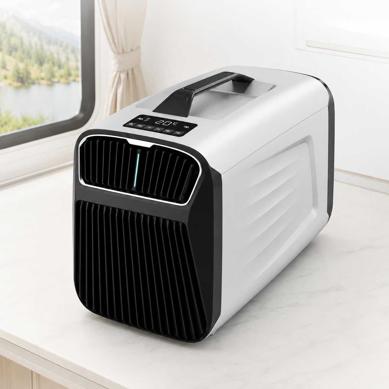 Portable Air Conditioning Unit for Bedroom, Tent & Campervan Use