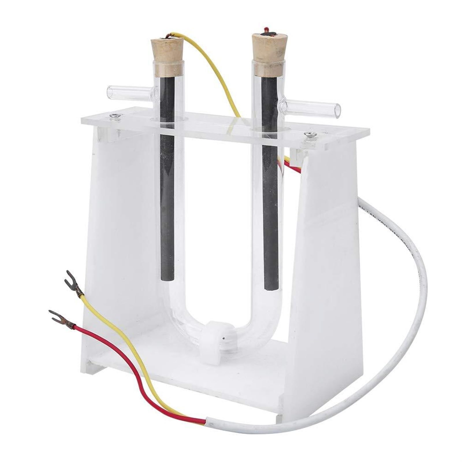 Demonstrator für Elektrolytlösung von Kupferchlorid, Elektrolyseerfahrung, Elektrolysedemonstrator für Salzwasser, elektrolysegesättigtes Wasser, ideales Lehrmittel für Chemie