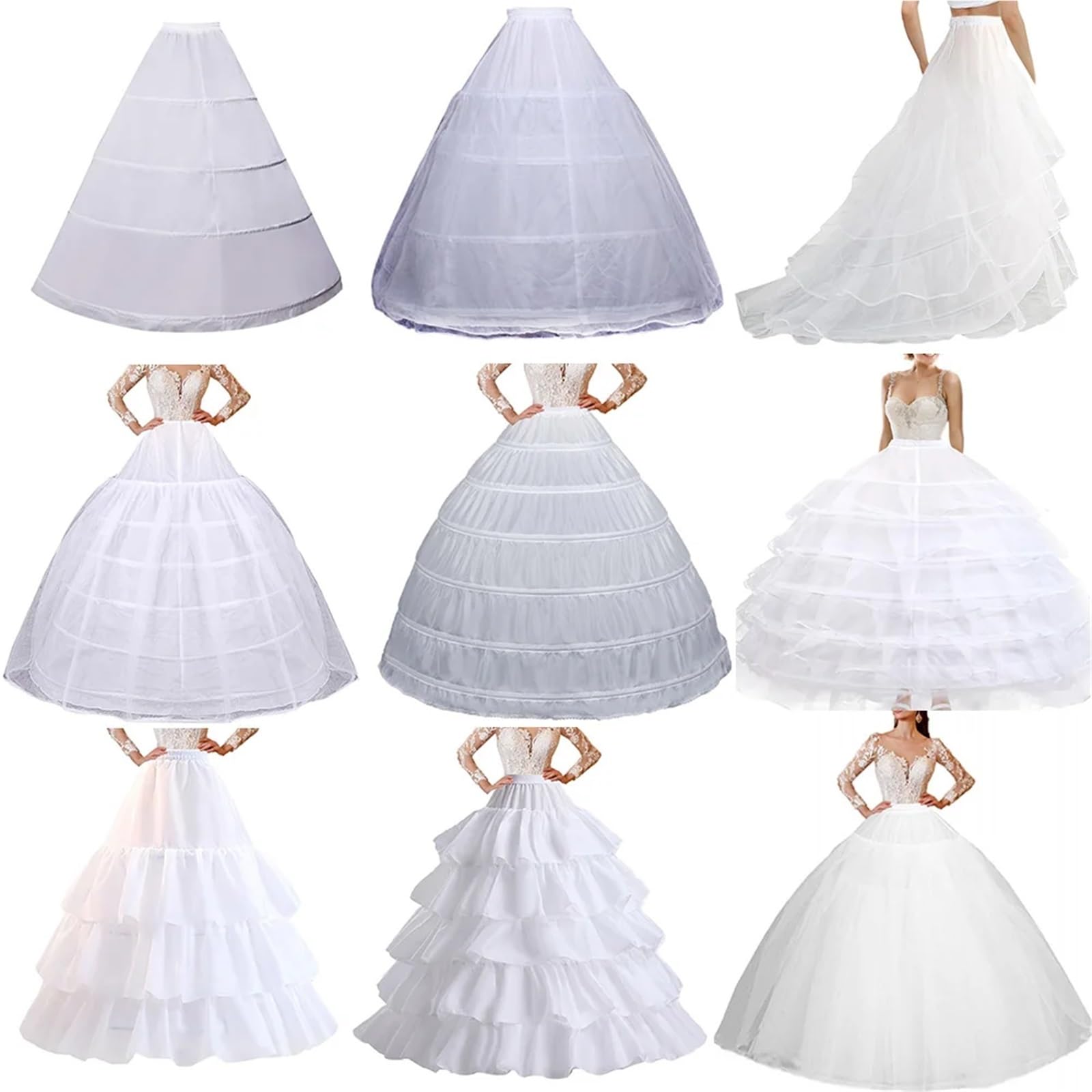 Jupon de mariée, Jupon Bal, Crinoline, for Robe Fin d'année