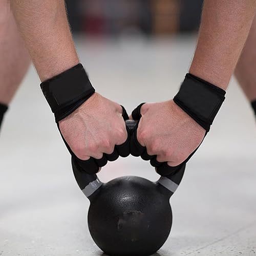 Miniatura 3 de Open Gym Gloves for Women and Men Weight Lifting Gloves with Wrist Fingerless Workout Gloves Sports Gloves