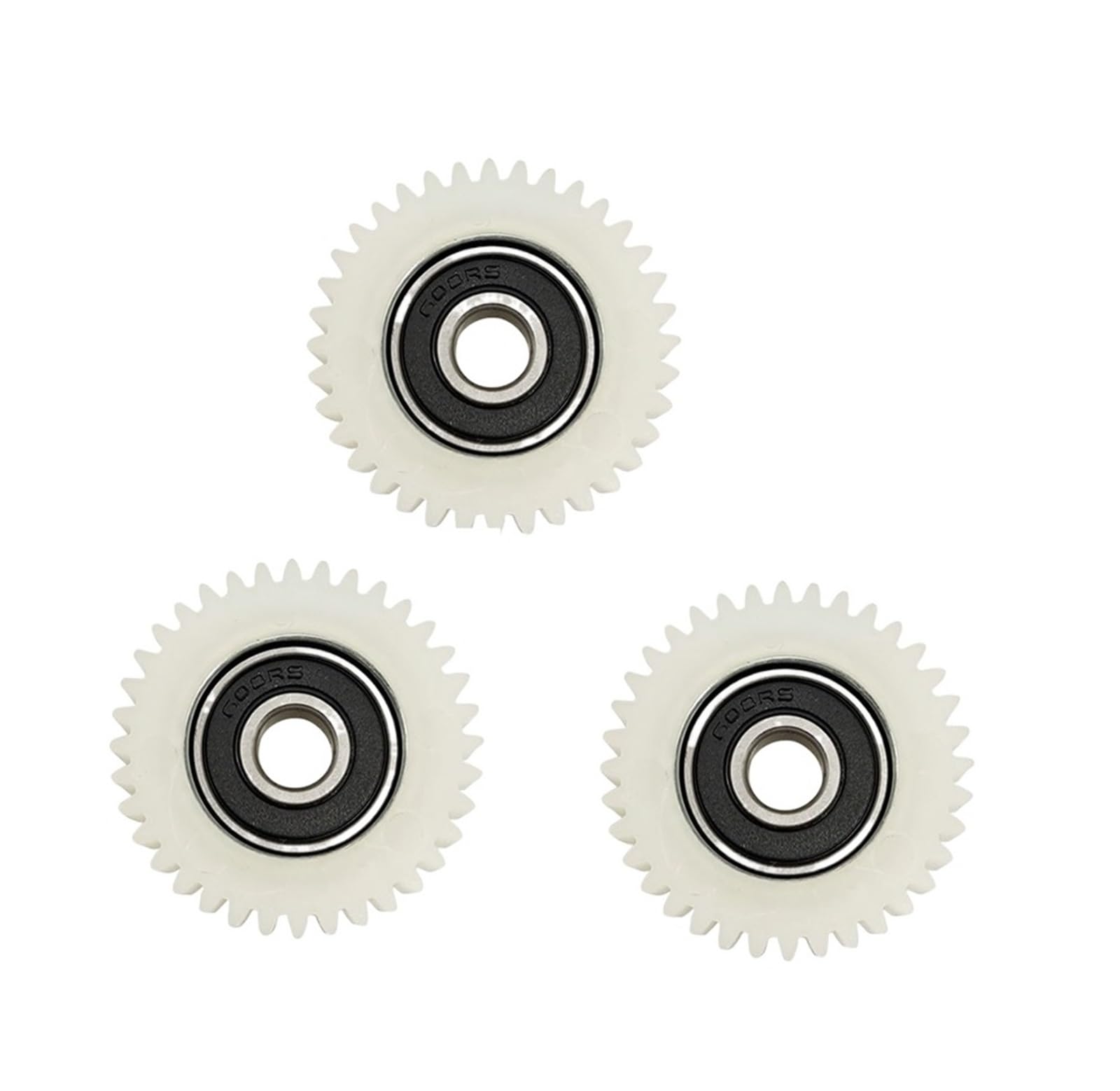 Bevel Gear Pinion Hardware Mechanical 3pcs 36 Teeth 38mm Motor Gear Ball Bearing Gears