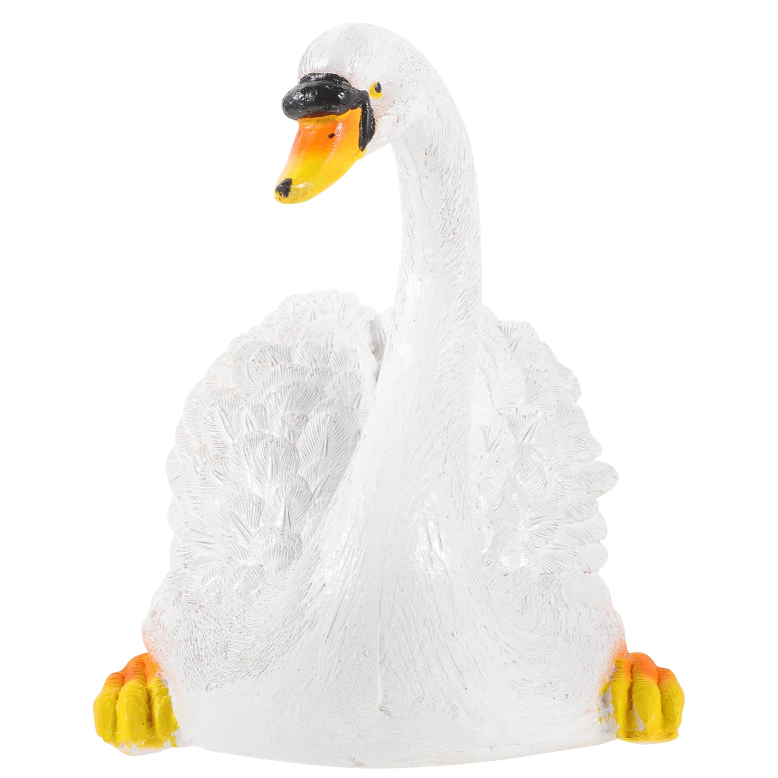 Statues de cygne flottantes pour décorer l'étang et créer une ambiance d'automne unique