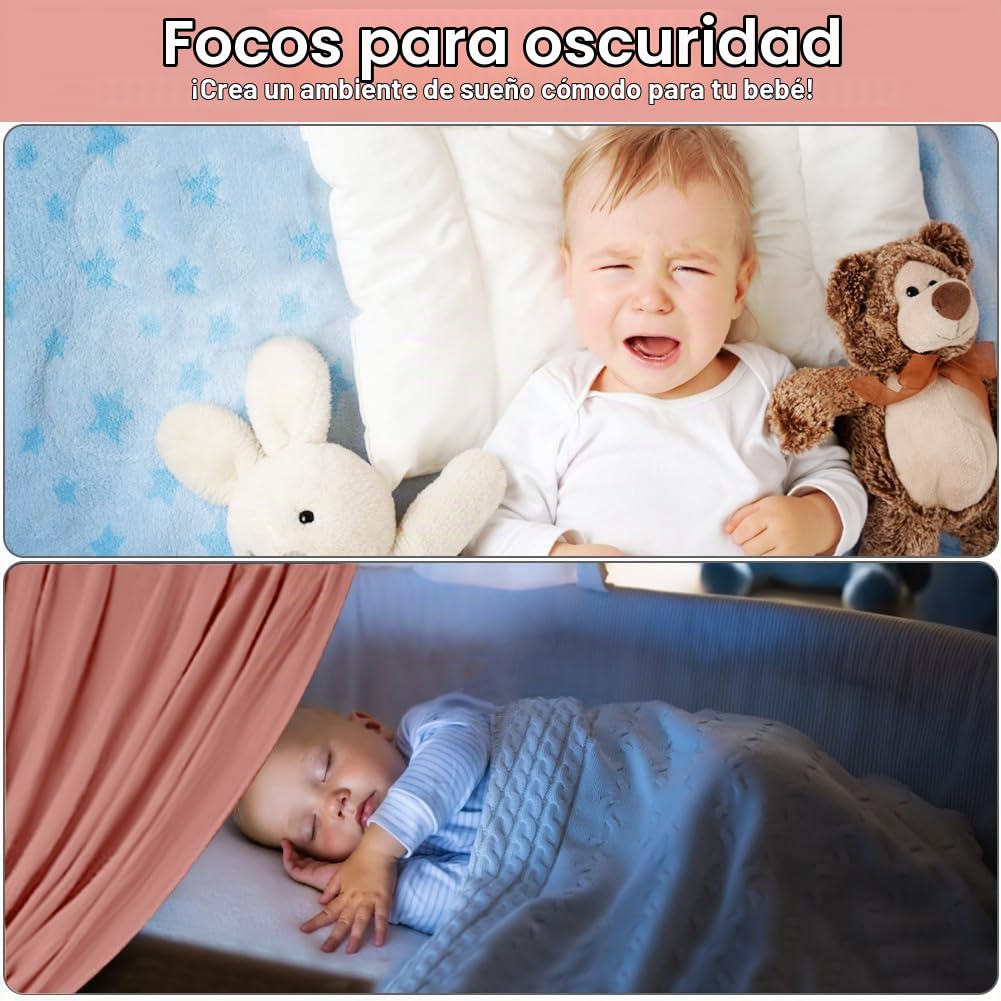 HOTUT 2xDosel, 130 x 320cm Juego de Decoración para Cama de Casa, Dosel para Cama de Niños con Volantes, Mosquitero Decoración, Dosel Cama Compatible Cama Montessori para Niños y Niñas-Rosa