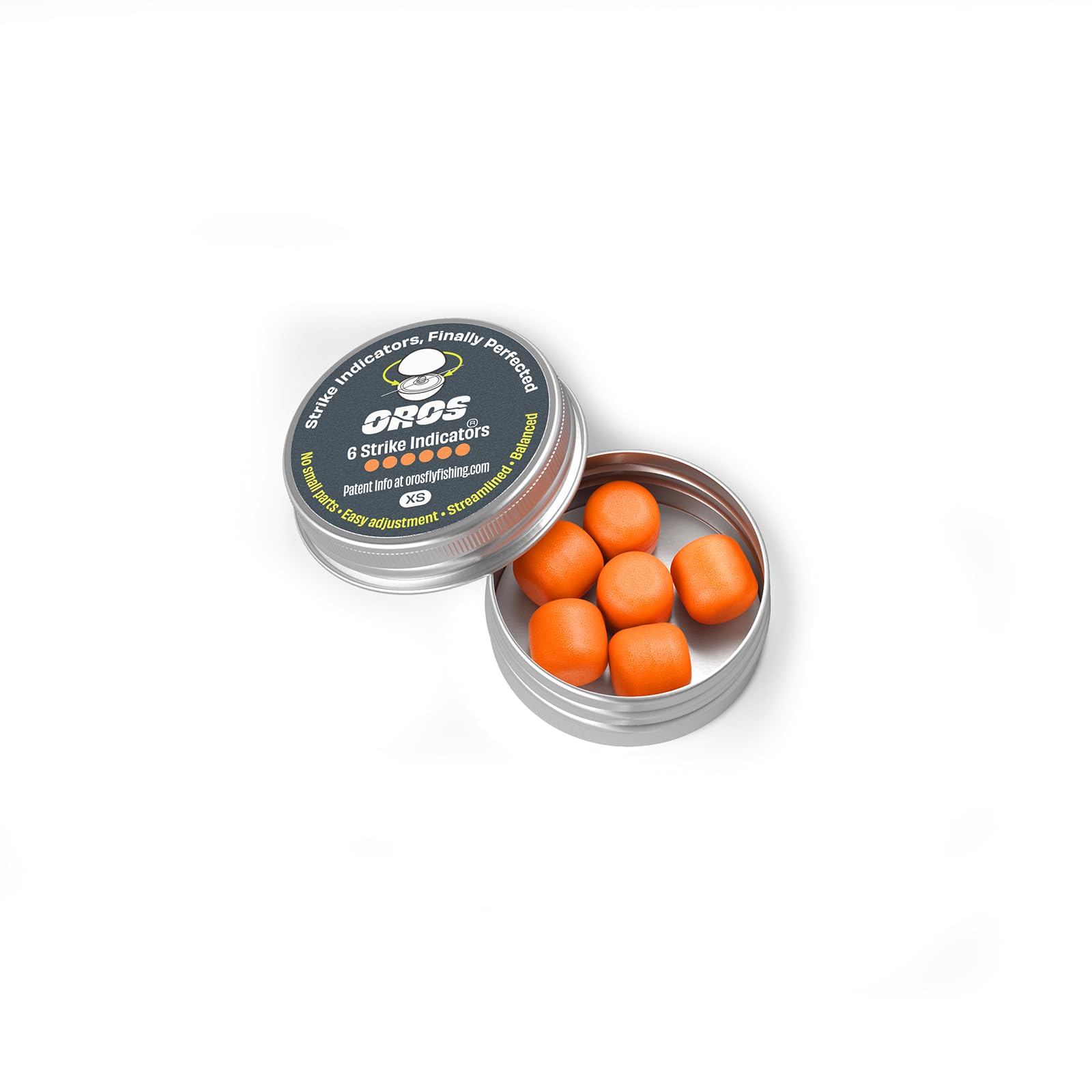 Oros Strike Indicator 6-Pack (X-Small, Orange โ image 1