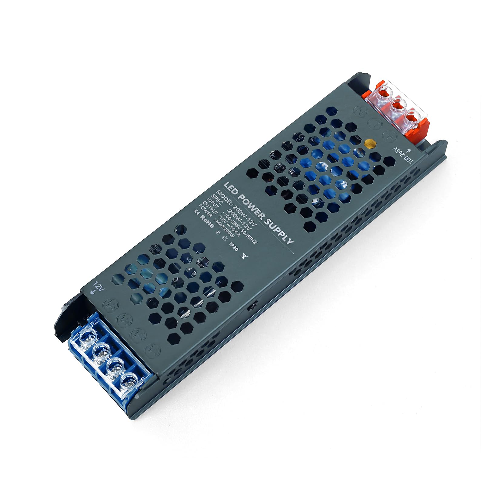 KSIBNW Alimentatore LED 12V 36W - Trasformatore 3A, AC 220V A DC 12V, Per Strisce LED, Lampade E Luci Esterno - Foto 10