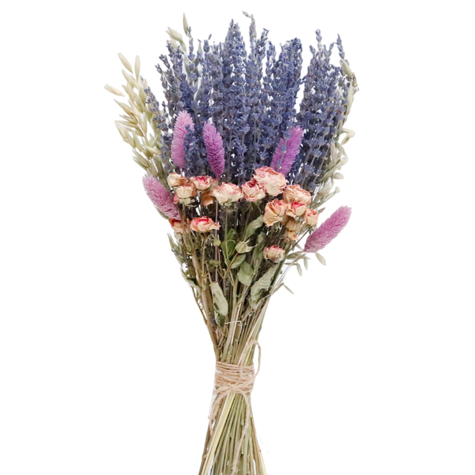 Meiliyizu Natural Dried Lavenders Flower Natural Dry Babies Breath for Home Decoration Wedding Bouquets Flower Arrangements Wedding Decoration