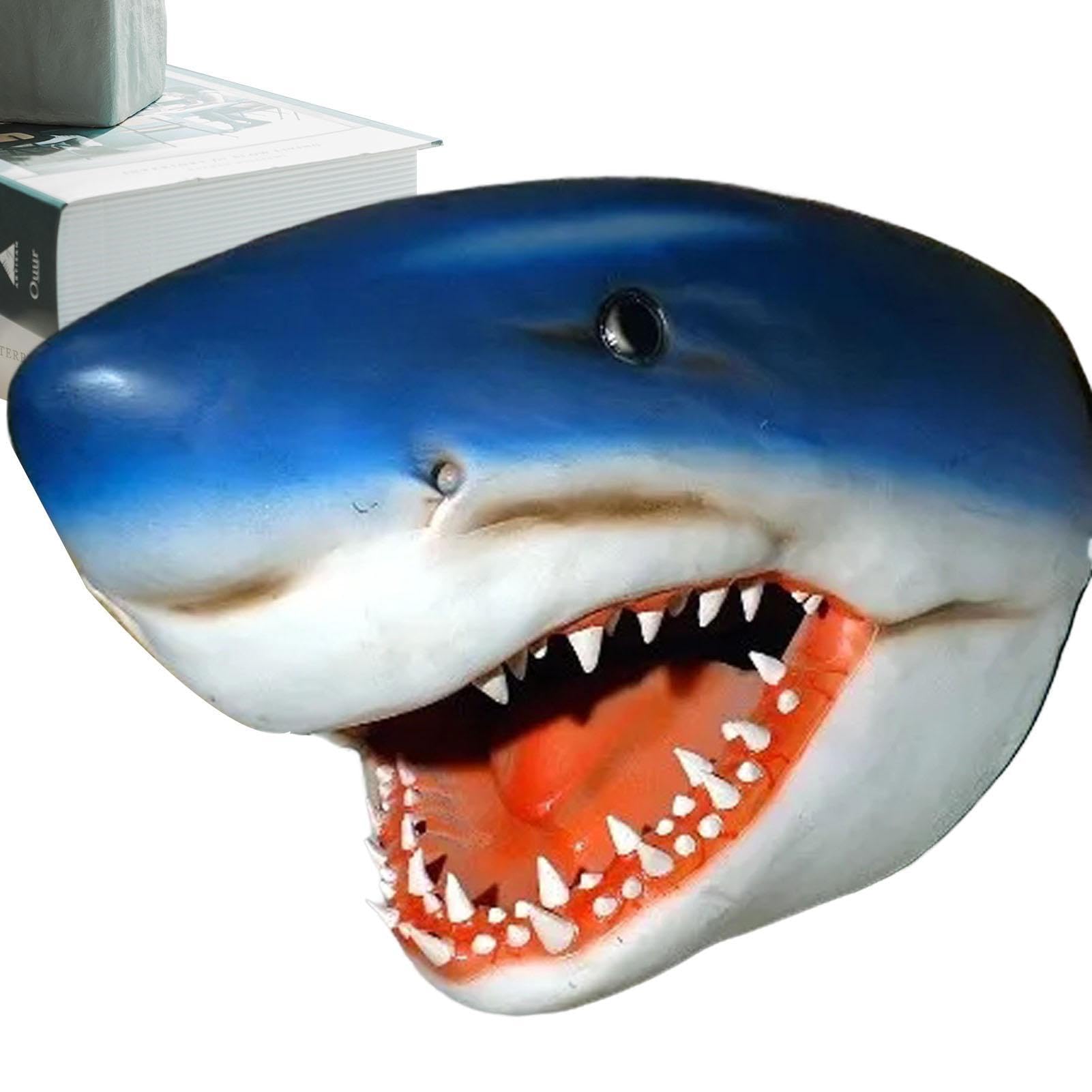 サメの置物 サメ 置物 Wooden diving Shark | WiZOO YOU