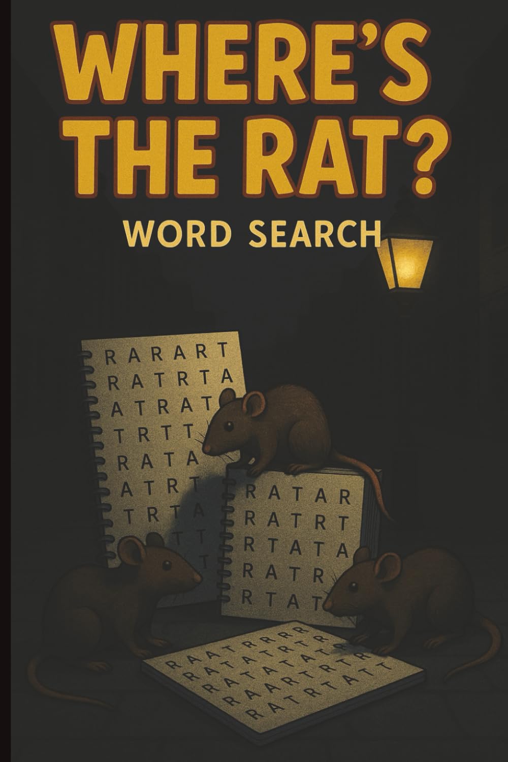 Where's The Rat?: An Almost Impossible One-Word Word Search Book | An Annoying Puzzle With A Single Word To Find (Where's The ONE: Single-Word Word Searches)