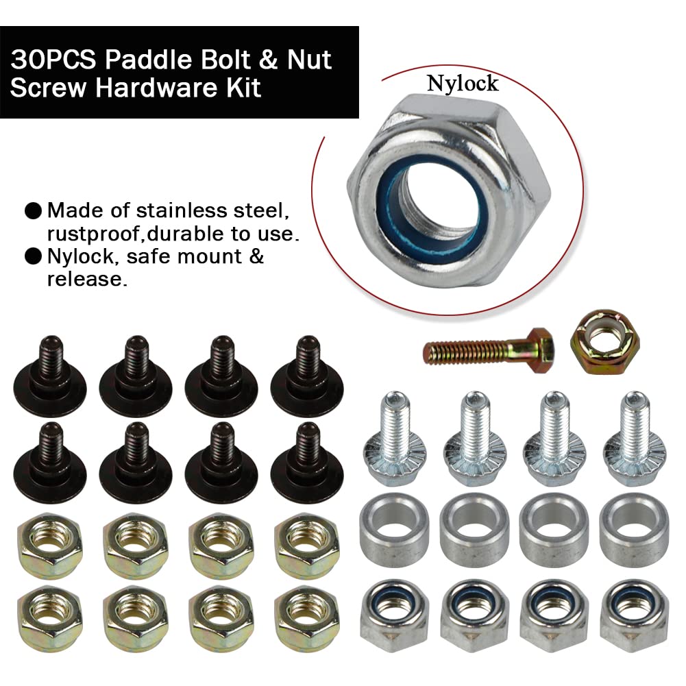 HUZTL 99-9313 Remolques de quitanieves 55-8760 Raspador con 66-7460 Kit de hardware de imprimación para soplador de nieve Toro CCR2000 CCR2450 CCR3000 CCR3650 CCR3600 Snowthrower