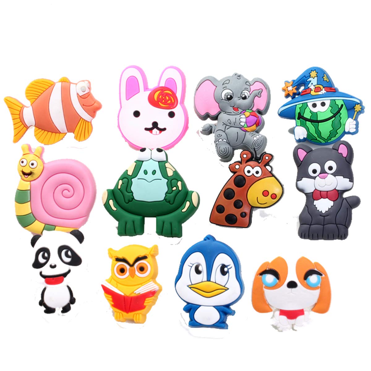 Cartoon PVC Soft Material Shape Cabinet knobs and Handles for Children's Furniture Drawer Handles (5)