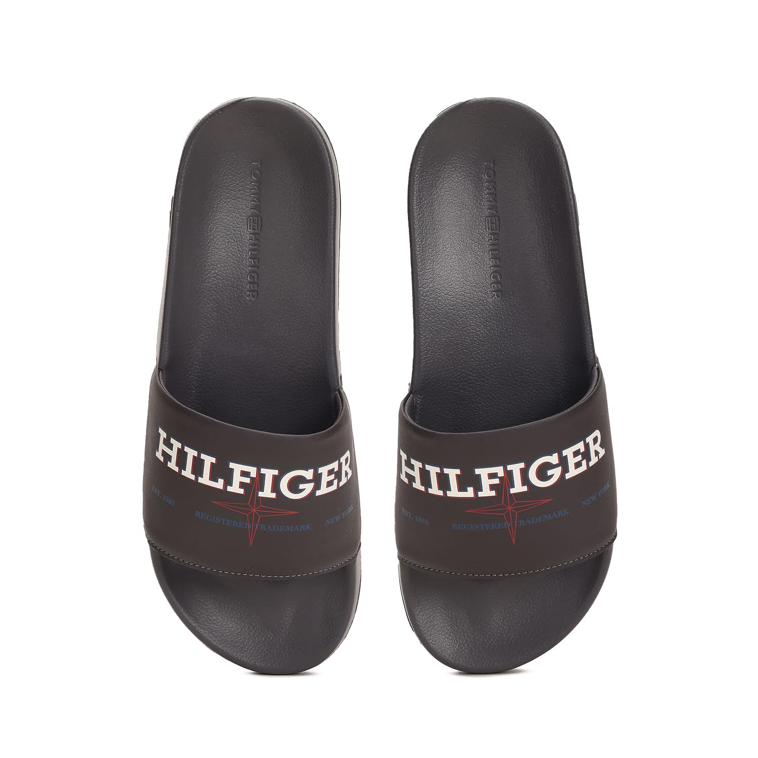 Tommy Hilfiger Polyurethane Printed Grey Men Flat Slides (F23HMFW102) Size- 42 (B0CKW9WQ7J) Amazon Price History, Amazon Price Tracker
