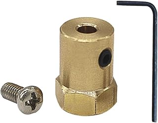 WAAZVXS Coupler Flexible Coupling 3mm 4mm 6mm 8mm Shaft Coupler for Motor (Inner Diameter : 4mm)