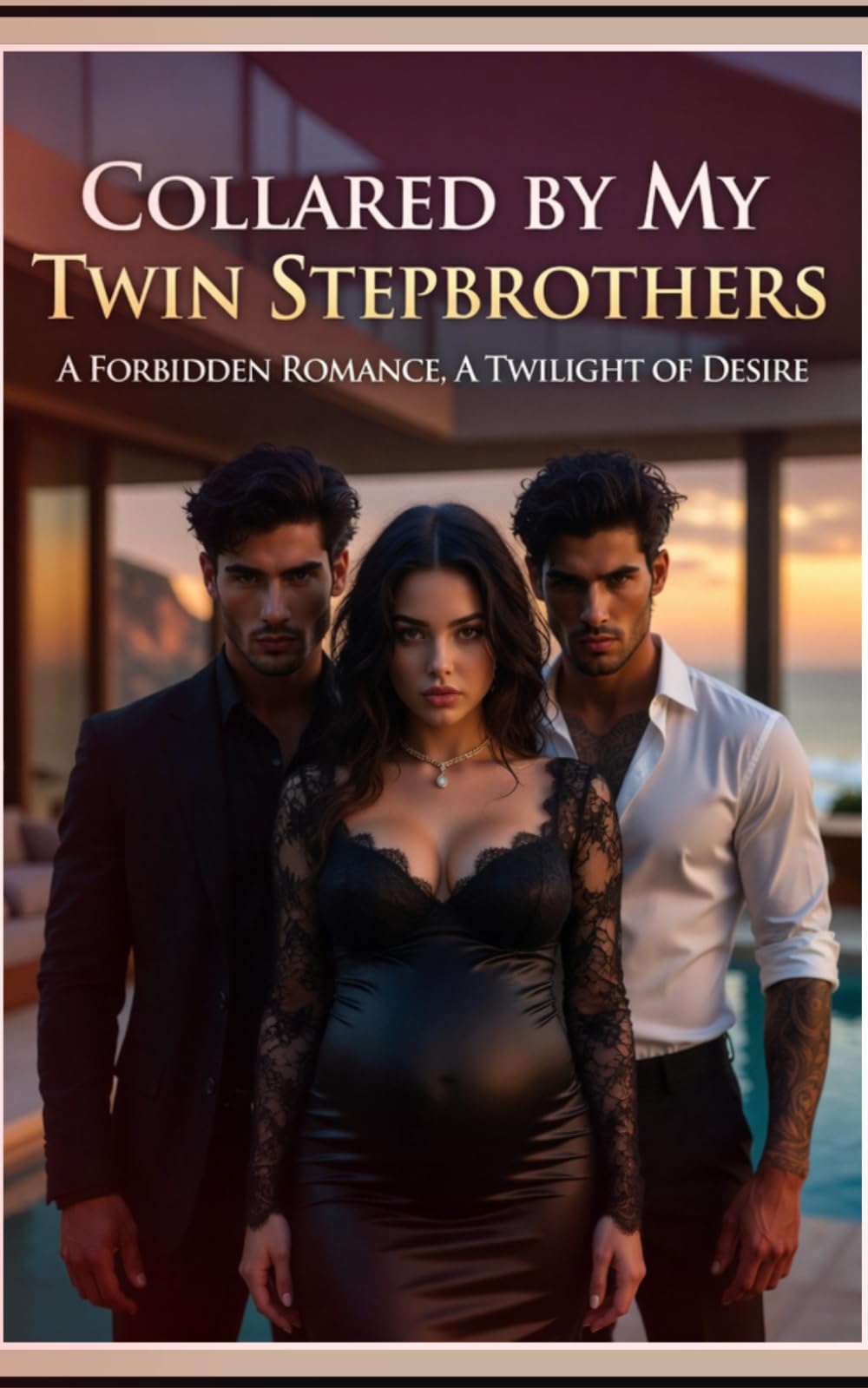COLLARED BY MY TWIN STEPBROTHERS: A Forbidden Romance, A Twilight Of Desire