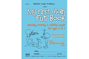 My First Violin Fun Book: A Path to Musical Excellence for Young Violinists