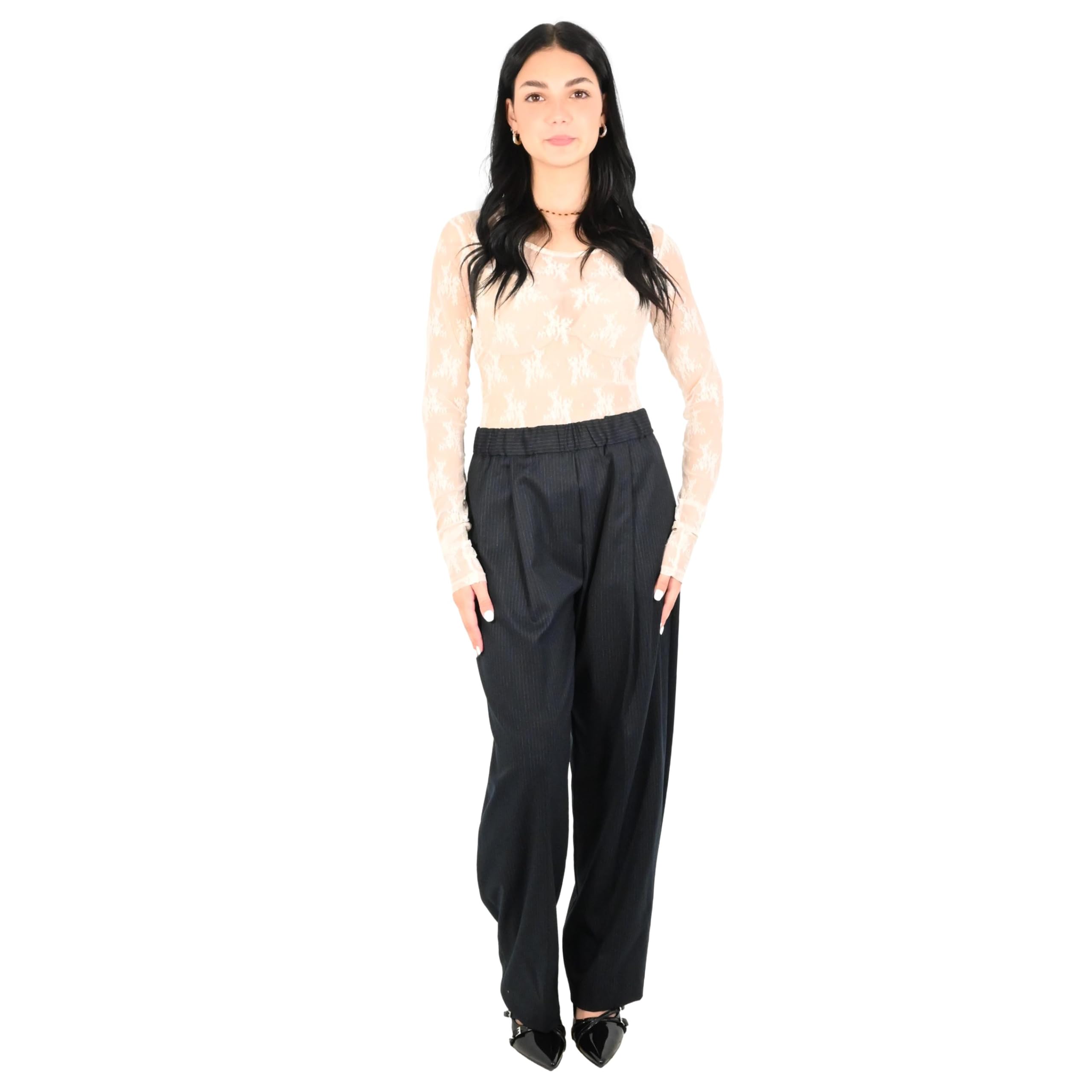 Kontatto pantalone donna blu MA8005C