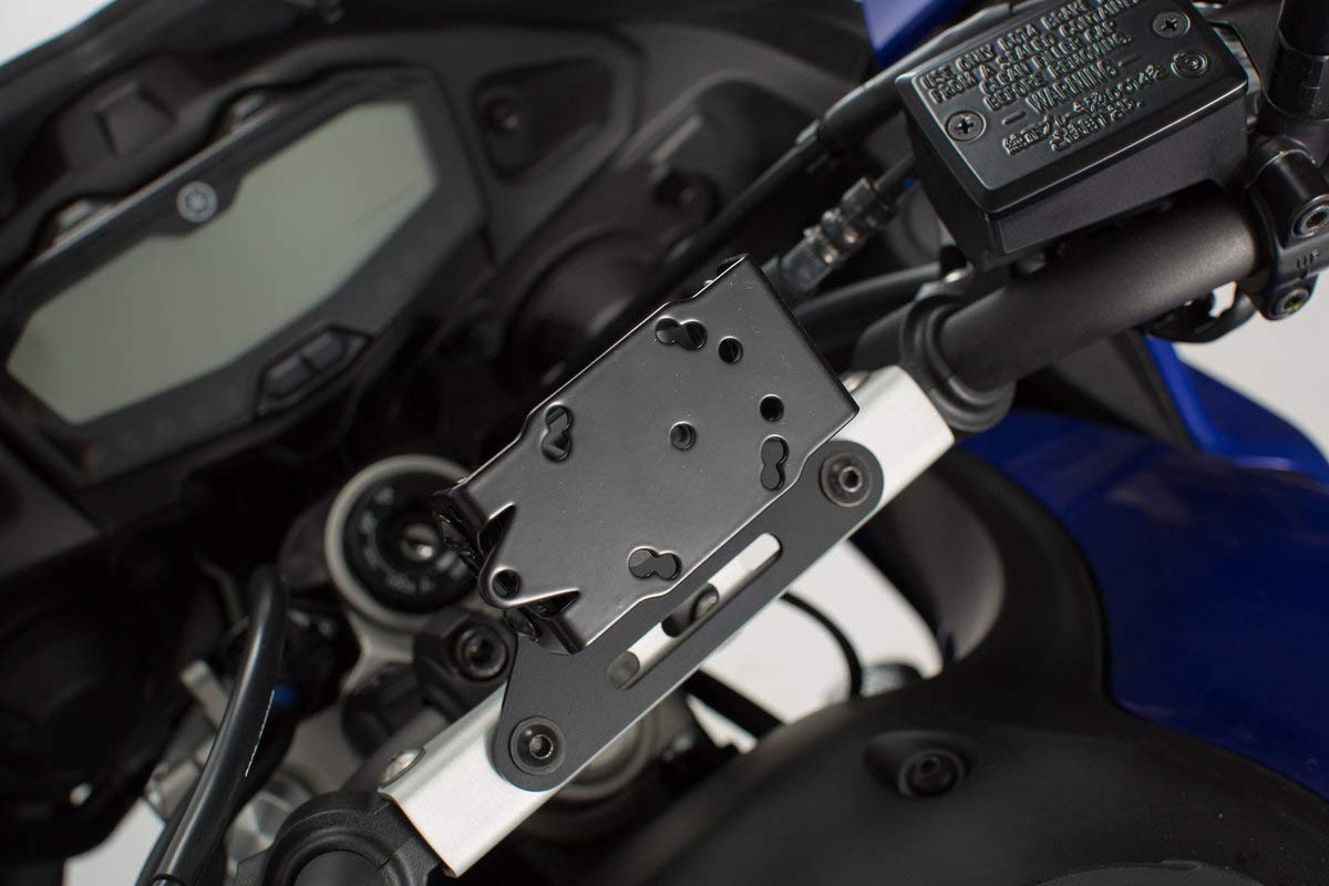 Amazon.co.jp: SW-MOTECH ハンドルバー用GPSマウント ブラック Yamaha