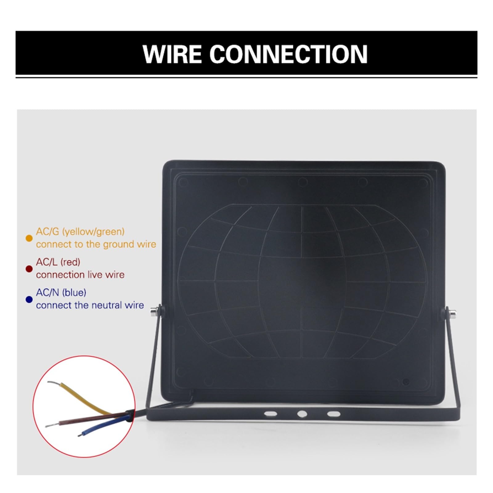 LED Strahler Außen, 300 W LED-Flutlicht, Außenstrahler, Gehärtetes, Flutlichter, IP66, Wasserdichter LED-Projektor, 200 W, 150 W, 100 W, Wandleuchte(300W)