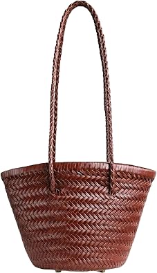 Woven Tote Bag For Women, Fashion Crossbody Shoulder Bag, Casual Top-handle Handbags, and Travel Purses Phone Bag