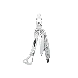 LEATHERMAN Skeletool 7-in-1 Lightweight Multi-Tool, Stainless Steel Stainless Steel/Black