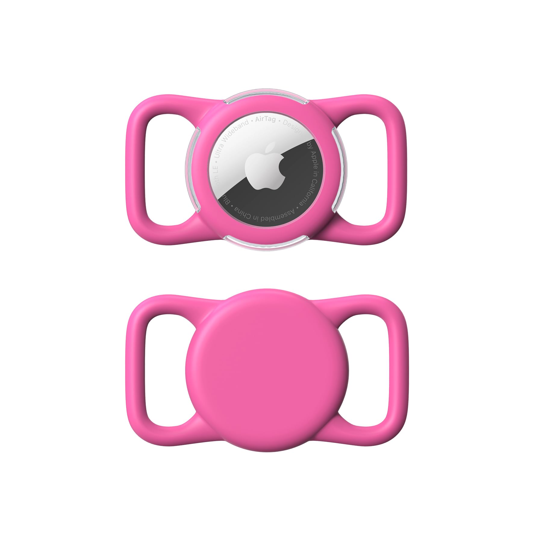 Waterproof Airtag Holder for Dog Collar, Soft Full-Body Protective Airtag Holder for Dog & Cat Collars, Ultra-Durable, Easy Installation, Lightweight