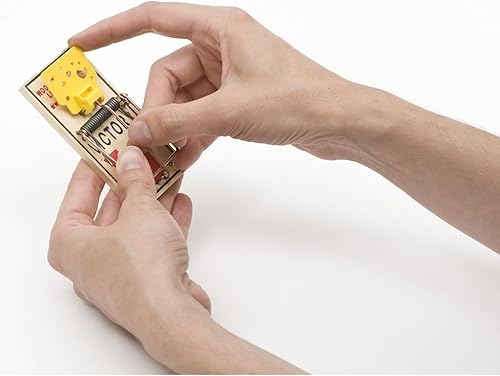 Miniatura 7 de Victor Trampa para ratones Easy Set M033 - Trampa para ratones de madera fácil de montar, precebada