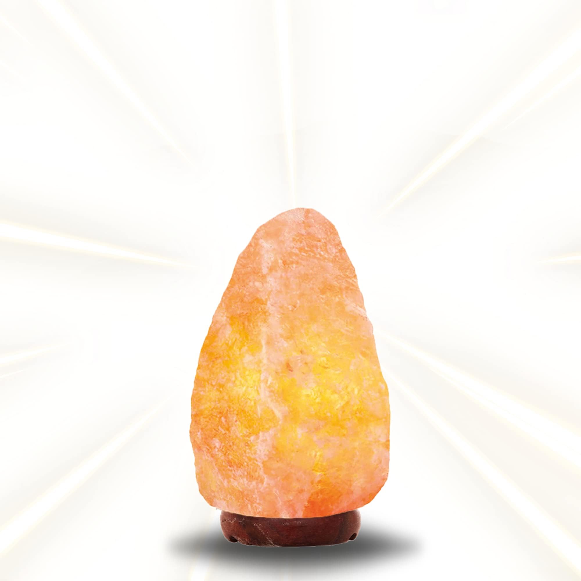 HSD Himalayan Rock Salt Natural Crystal Lamp Different Sizes with Cable & Bulb Prime Quality 100% Original Himalayan Crystal Rock Salt Lamp Beautifully Hand Craft (4-6 kg lamp)
