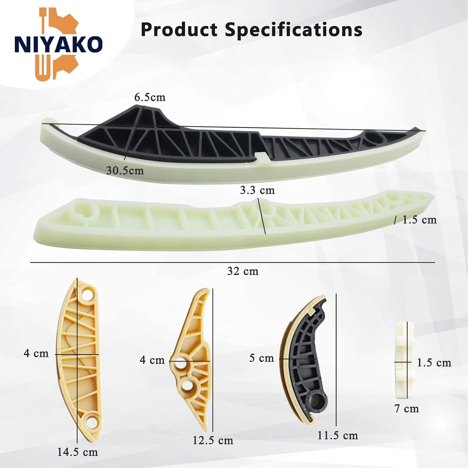 Engine Timing Chain Kit Replacement# 𝟎𝟔𝐇𝟏𝟎𝟗𝟒𝟔𝟗𝐀𝐃 𝟎𝟔𝐊𝟏𝟎𝟗𝟒𝟔𝟕 𝟎𝟔𝐇𝟏𝟎𝟗𝟒𝟔𝟗𝐓 Fit 2008-2015 A3 A4 A5 A6 Q5 Quattro GTI Jetta 2.0L