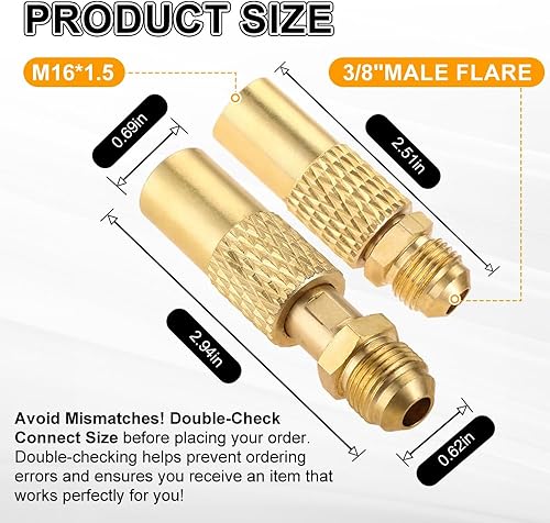 Miniatura 4 de Adaptador convertidor macho de 38 pulgadas para parrilla Coleman Roadtrip LXE, se conecta a la manguera de extensión de propano para caravana,