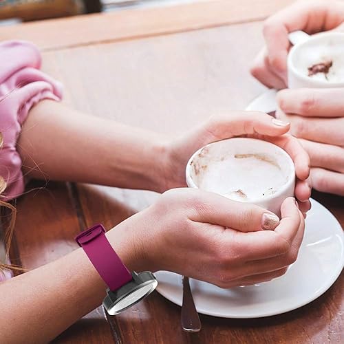 Miniatura 7 de ISABAKE Correa de repuesto para reloj Polar Ignite para Garmin vivoactive4  Active de 0.866 in de liberación rápida de silicona