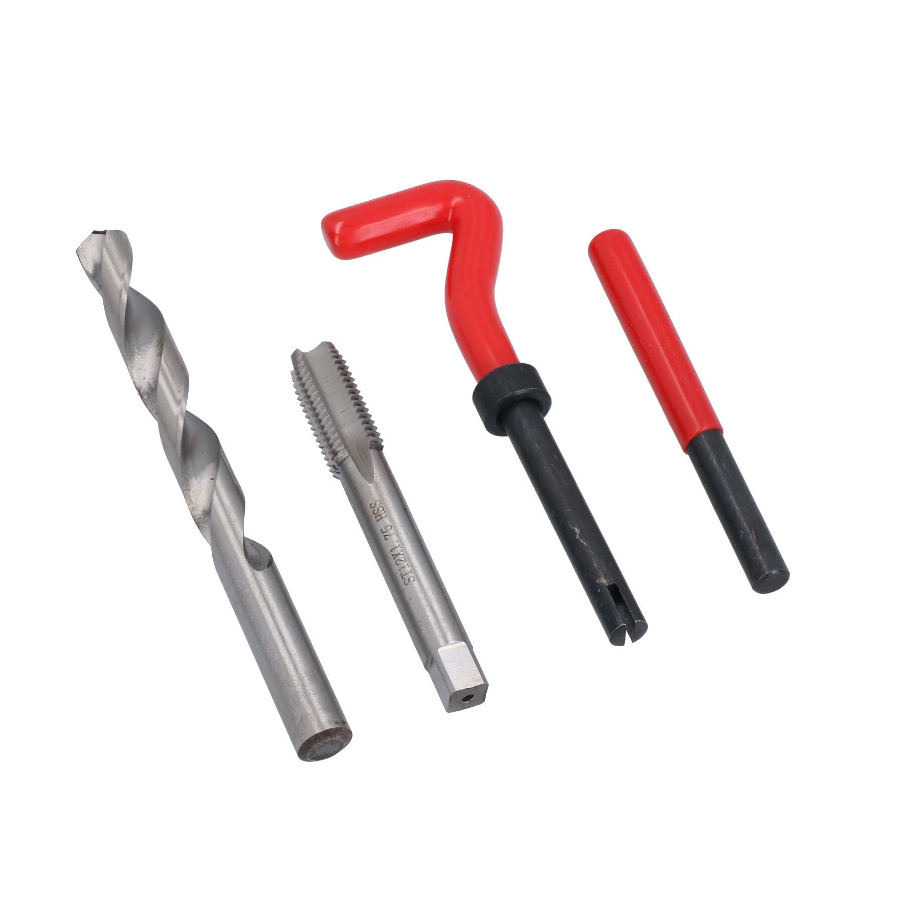 AB Tools M12 x 1,75mm Filetto di Riparazione/Kit helicoil 9pc Impostato Filettatura danneggiata un016