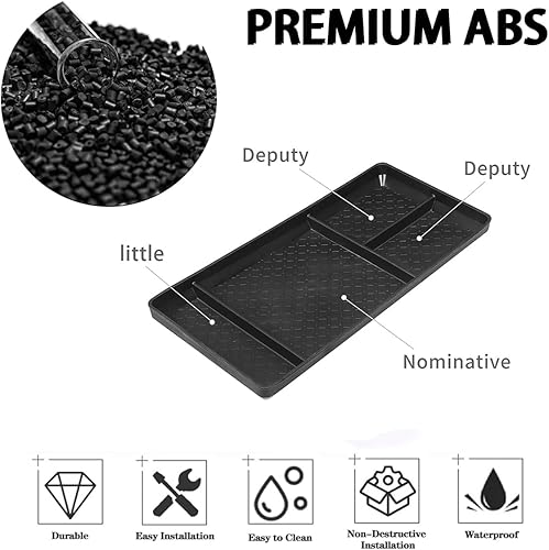 Miniatura 7 de TongSheng Organizador de consola central para automóvil, bandeja organizadora inferior de consola central, organizador de bolsillo para consola,