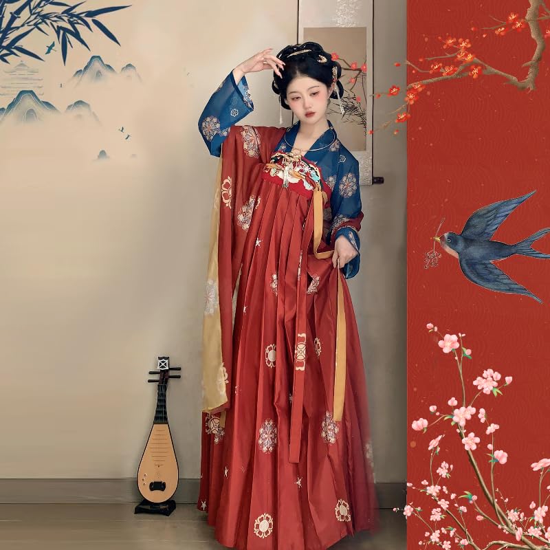 Robe de Princesse Chinoise Ancienne, Hanfu de Fée aux Finitions Soignées - 3